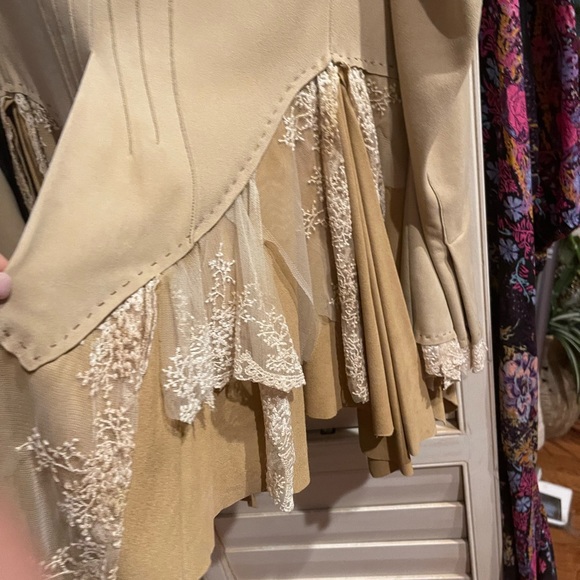 Free people storm warning lambskin jacket szS, New no tag - Picture 4 of 12